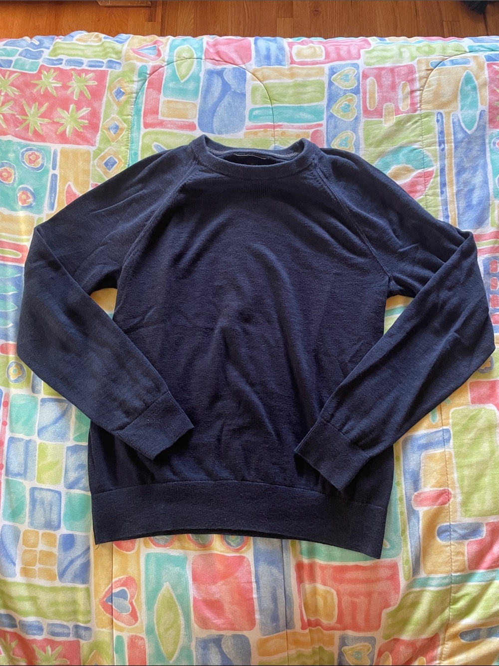 Banana Republic Navy Crewneck Sweater - Classic Knit